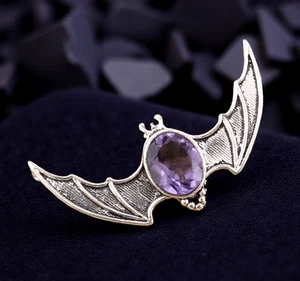 Iolith Quarz Edelstein 925 Sterlingsilber ethnische Handarbeit Schmuck Anhäng... - Bild 1 von 7