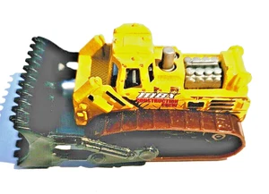 Bulldozer Matchbox Construction Crew 2000 diecast suelto arado el camino - Imagen 1 de 5