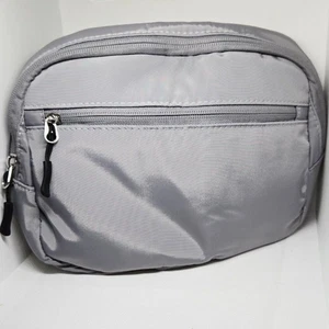 NEU IM KARTON UNISEX MODE TAILLE/SCHULTER GRAU BAUCHTASCHE VERSTELLBARER GÜRTEL 8,5"X3"X6,5" - Bild 1 von 4