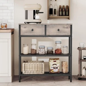 HOOBRO Konsolentisch Eingangstisch Sofatisch Beistelltisch 29,5" x 9,4" x 29,5" - Bild 1 von 9