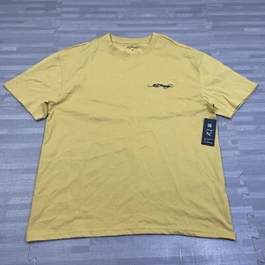 Ed Hardy Short Sleeve Crew Neck Mens Size Medium Gold Yellow T-Shirt $40 - Picture 1 of 8