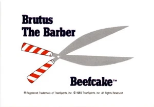 1990 Classic WWF #143 Brutus "The Barber" Beefcake - Picture 1 of 2