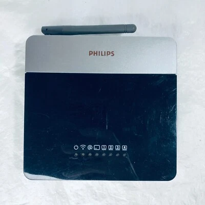 Philips Wireless ADSL Modem Router 4 port Ethernet SNB5600 (UNTESTED) - Image 1 of 4