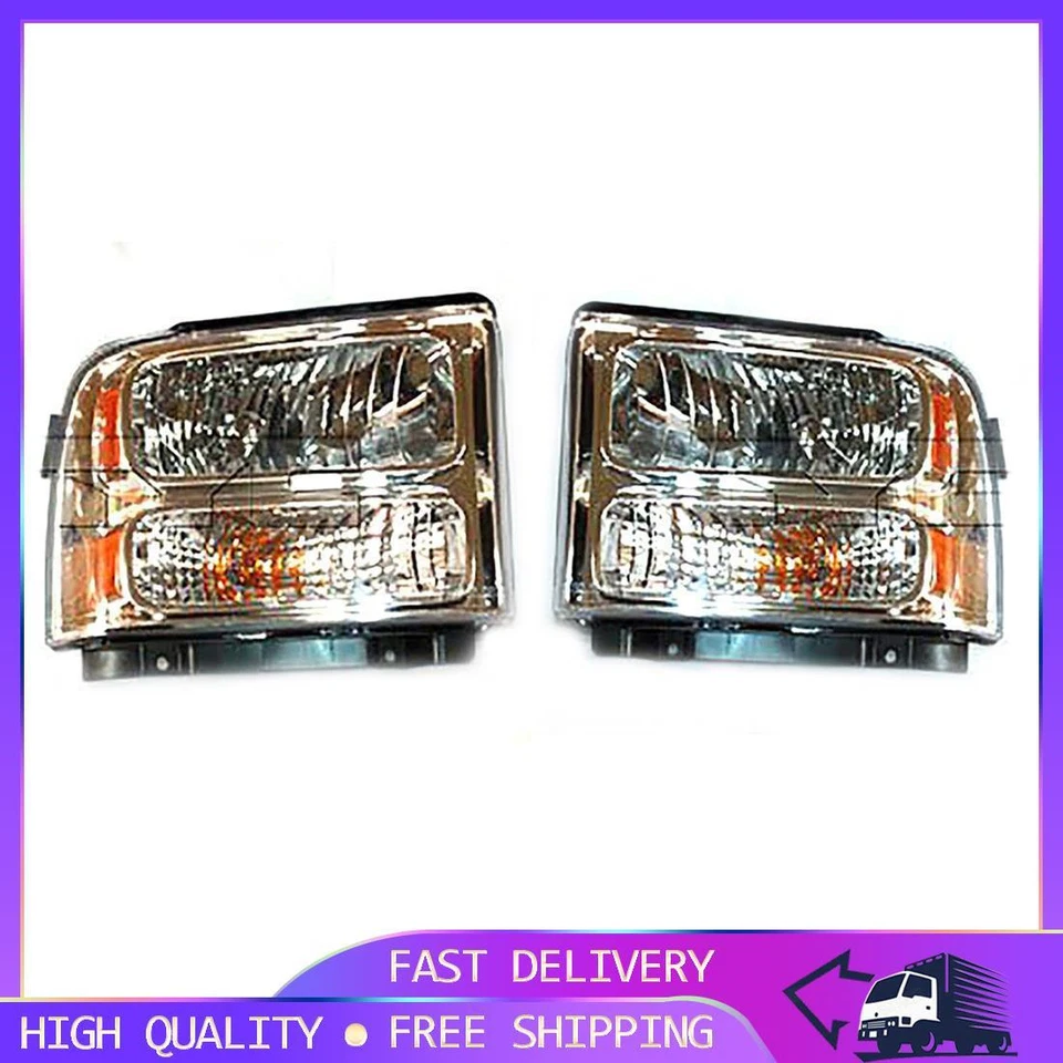 2x Conjunto de faros delanteros izquierdo derecho TYC para Ford Excursion 2005-2005 _PG Foto 1 de 3
