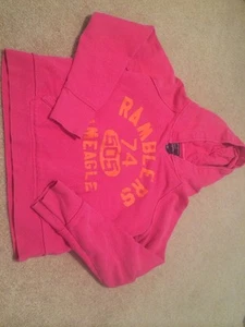 Girls American Eagle Hoodie Size Medium Gently Used Pink - Picture 1 of 3