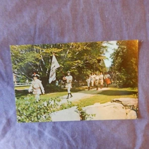 Vintage Postcard MASSACHUSETTS - Minute Man National Historic Park, Concord, MA - Picture 1 of 4