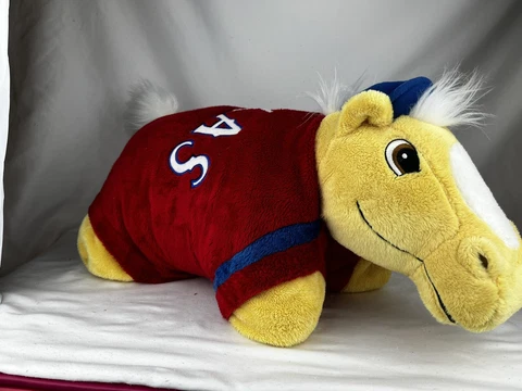 Texas Rangers Pillow Pets 19x14x6" Plush MLB Baseball Mascot Cover