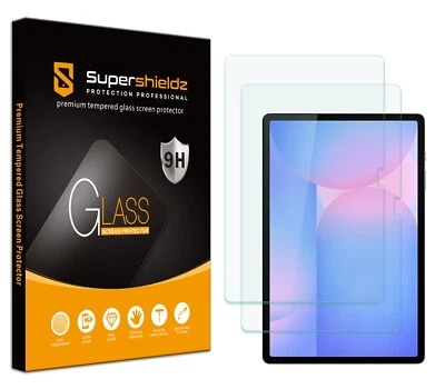 2x Tempered Glass Screen Protector for Samsung Galaxy Tab S10 FE Plus 13.1 inch - Image 1 of 4
