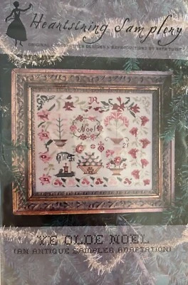 Heartstring Samplery YE OLDE NOEL Counted Cross Stitch Pattern - Image 1 of 2