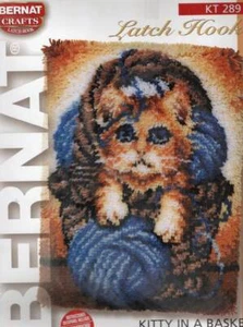 ¡¡¡NUEVO EN PAQUETE!!! GANCHO DE CIERRE BERNAT GATITO EN UNA CESTA TALLA 18" X 24" - Imagen 1 de 2