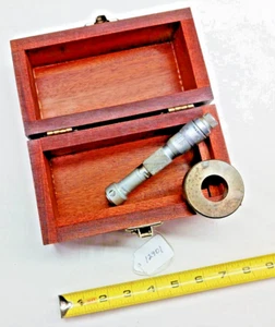Macchinisti Brown & Sharpe Intrimik 1.000 - 1.200" con anello e scatola zero - Foto 1 di 9