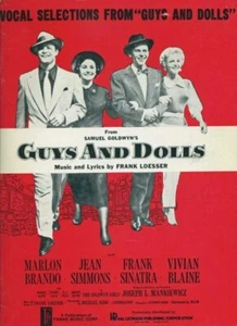 Jungs und Puppen (Gesangsauswahl) geschrieben von Frank Loesser 1983 Liederbuch - Bild 1 von 1