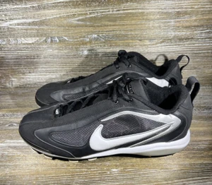 Botines de béisbol Nike Air Zoom 311805-011 negros blancos Dri-Fit para hombre talla 12,5 - Imagen 1 de 7