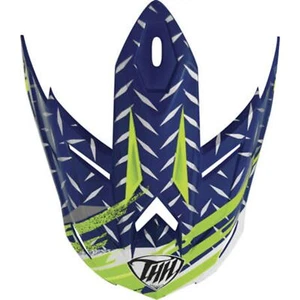 THH Helmets T710X Assault Replacement Visor Blue/Yellow 646223 - Picture 1 of 1