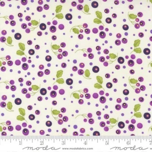 Pansy's Posies 48723-11 Cream Robin Pickens Moda por media yarda - Imagen 1 de 2