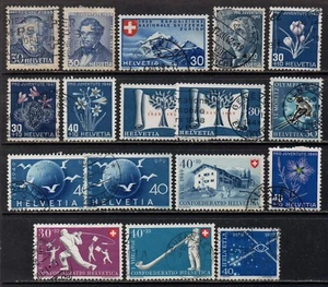 SUISSE / 1933-1952 TIMBRES OBLITERES / COTE > 125.00 EUROS (ref 7681) - Bild 1 von 1