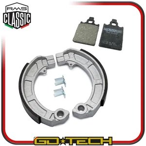 KIT PASTIGLIE GANASCE FRENO ANTERIORE POSTERIORE VESPA PX E 125 150 200 LML STAR - Imagen 1 de 1