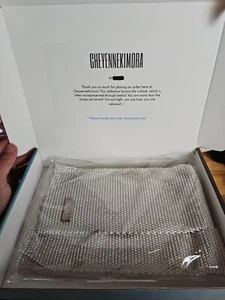 New Cheyenne Kimora LONG WHITE EXTRA BLING you are Adorned Durag - Picture 1 of 3