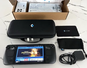 Valve Steam Deck / 512GB Anti-Glare LCD / MINT Cond / Console + Extras - Picture 1 of 9