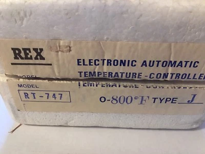 REX electronic Automatic Temperature Control Type J Model RT-747 - Image 1 of 4