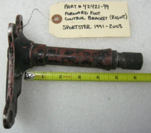 Harley-Davidson 99-03 XL RIGHT Forward Control Support & Mount 42421-99 16294-99 - Picture 1 of 5