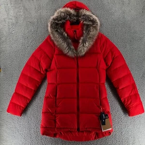 The North Face Dreamer Parkina Women's Size S Fiery Red 600 Down - Picture 1 of 10