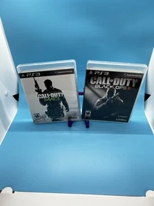 Call of Duty: Black Ops 2 & MW3 (PS3, 2010) Bundle Pair - Picture 1 of 6