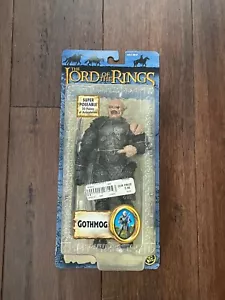 El Señor de los Anillos El Retorno del Rey Gothmog Orc 2005 ToyBiz Nuevo en Caja - Imagen 1 de 7