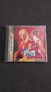 STREET FIGHTER ZERO SEGA SATURN JAP GIAPPONESE USATO COMPLETO - Imagen 1 de 6