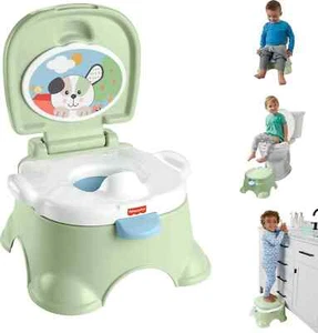 Fisher-Price 3-in-1 Puppy Perfection Potty Training Seat & Step Stool - Picture 1 of 6