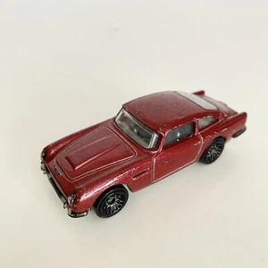 Hot Wheels 1963 Aston Martin DB5 Red Diecast Car Toy - 2013 - Picture 1 of 7