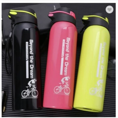 Double Wall Vacuum Insulated Stainless Steel Water Bottle Leak Proof 20OZ DrinkW — 第 1/4 张图片