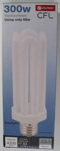 Utilitech CFL 300W/65W Daylight-E39 Base-4200 Lumens - Non-Dimmable - Combo Ship - Picture 1 of 2