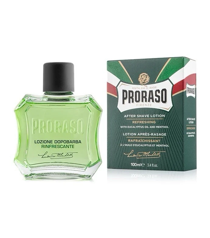 Loção pós-barba Proraso eucalipto e mentol 3,4 oz. Pacote com 2 - Imagem 1 de 1