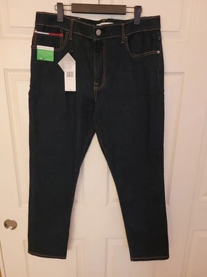 Tommy Hilfiger Jeans Men's Blue TJ Flex Stretch Slim Jeans 36x30 - Image 1 of 4