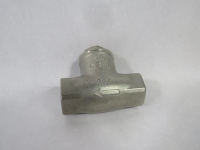 Sharpe 20276 CF8M Swing Check Valve 200WOG 3/4" NPT USED - Image 1 of 4