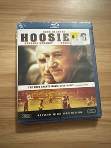 Hoosiers Blu-ray Gene Hackman Dennis Hopper Basketball Flick Trailer Widescreen - Picture 1 of 2