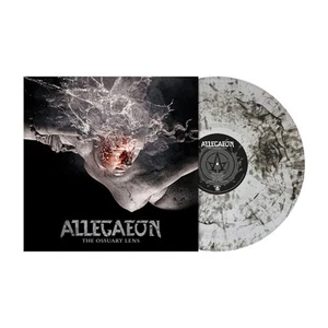 Allegaeon 'The Ossuary Lens' LP Crystal Clear Blackdust Vinyl NEW SEALED - Imagen 1 de 2