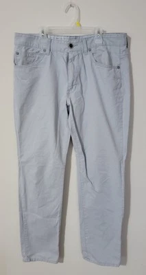 DKNY Bleecker Straight Light Blue Pants Size Men's 34x32 - Image 1 of 4