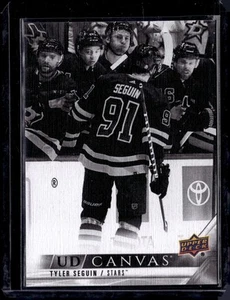2022-23 Upper Deck UD Canvas Black & White Tyler Seguin #C29 - Picture 1 of 2