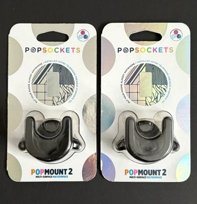 2x PopSockets PopMount 2 Multi-Surface Phone Mount Universal Phone Holder Stand - Image 1 of 4