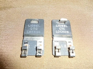 2 LIONEL CTC LOCKON FOR O SCALE TUBULAR TRACK - Picture 1 of 4