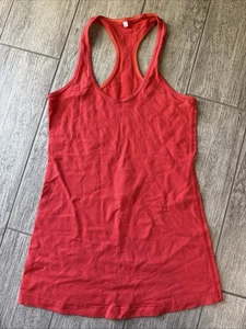 Orange Lululemon Racerback Tank Size 6 Womens - Picture 1 of 4
