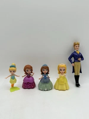 Disney Princess Sofia the First Sophia & Friends Lot of 5 Figures Dolls - Image 1 of 4