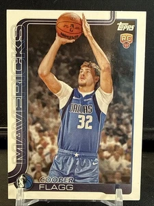 Cooper Flagg 2025 Topps Flagship RC - Picture 1 of 2