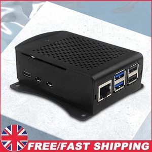 Metal Case with Cooling Fan Aluminum Cases Protective Cases for Raspberry Pi 5 - Afbeelding 1 van 18