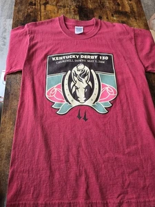 Vintage Kentucky Derby 130 Medium Shirt Churchill Downs Horse Race 2004 - Picture 1 of 13