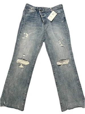 NUEVO Pantalones de mezclilla Flying Monkey para mujer talla 29 recortados al tobillo bootcut - Ver Desc Foto 1 de 4