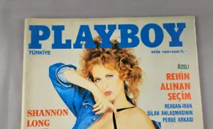Vintage Turkish Playboy Magazine October 1988 Shannon Long - Bild 1 von 5