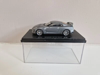 Ebbro 1/43 Nissan GT-R - Grigio scuro metallizzato - 2007 - 44038 - Immagine 1 di 4